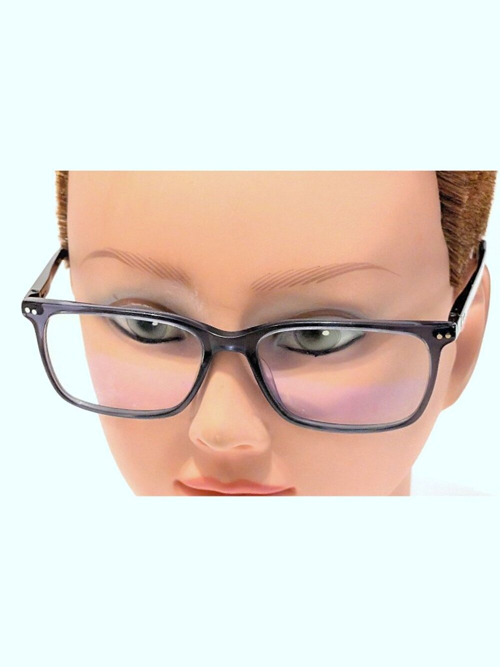 Ted Baker Eyeglasses TM004 GRY 54-16-140 Plastic BLUE WITH GUNMETAL Frames Only